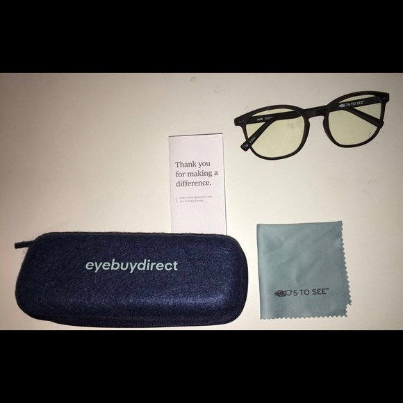 EyeBuyDirect Aloe Blue Light Glasses - Picture 1 of 9